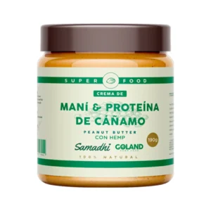 Crema de Maní y Proteina de Cáñamo 250 Grs