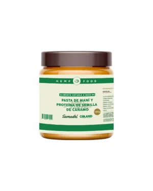 Pasta de Maní y Proteína de Semilla de Cáñamo 190 Grs